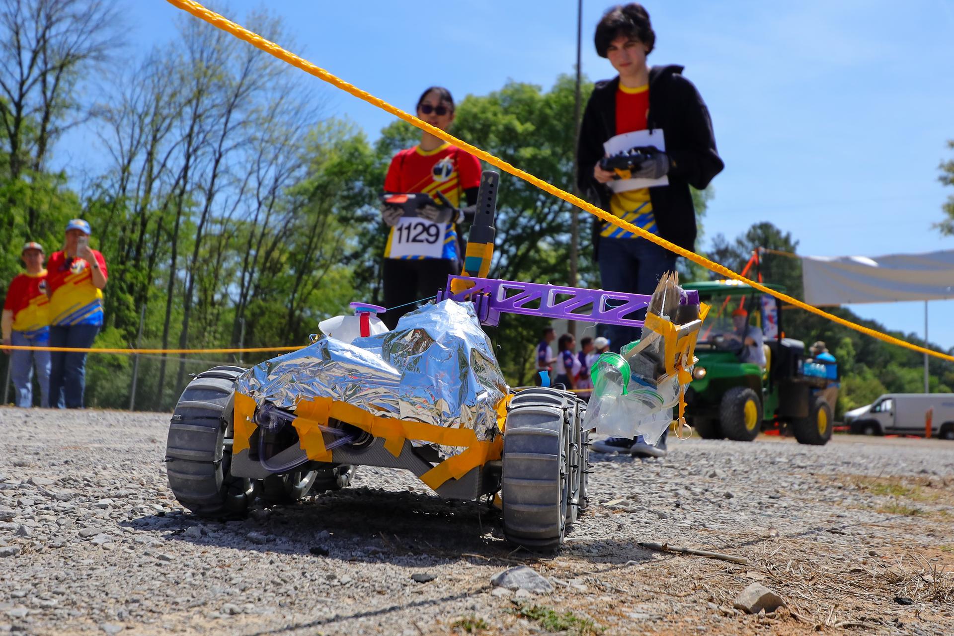 More than 600 students with 44 teams from around the world participated in the 32nd year of NASA’s Human Exploration Rover Challenge (HERC) on April 10 and April 11 near NASA’s Marshall Space Flight Center in Huntsville, Alabama. Participating teams represented 28 colleges and universities, 13 high schools, and one middle school from 18 states, Puerto Rico, and four Artemis Accord countries. Teams were awarded points based on navigating a half-mile obstacle course with either a human-powered or remote-controlled rover, conducting mission-specific task challenges, and completing multiple safety and design reviews with NASA engineers.